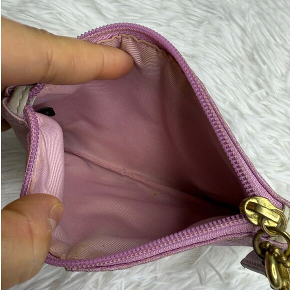 Vintage COACH y2k Small Signature Wristlet - Picture 6 of 10